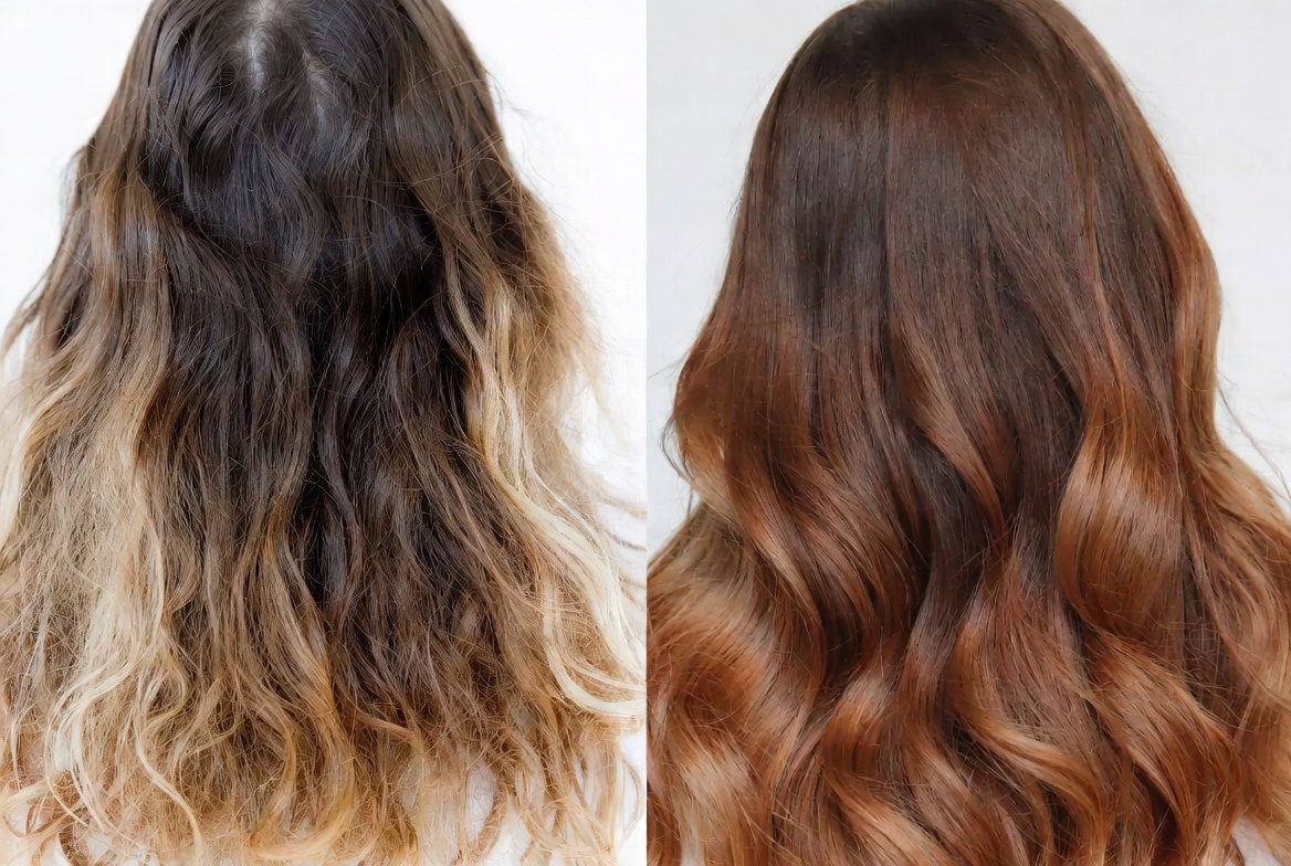 На что особенно стоит смотреть после окрашивания &mdash; иллюстрация для блога Салон красоты I Amsterdam